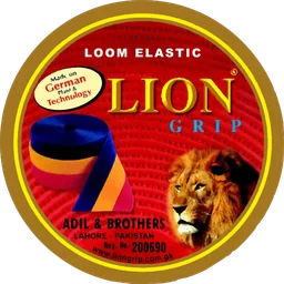 Lion Grip loom elastic logo